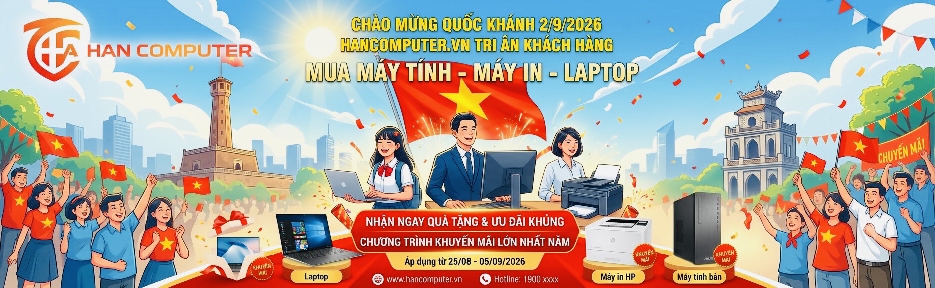 QUANG MINH VNSOFT CHÀO MỪNG QUỐC KHÁNH 02/09/2026