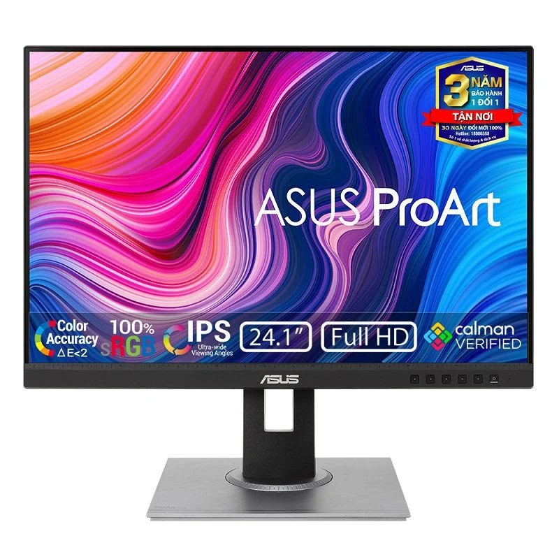 Màn hình đồ họa Asus ProArt PA248QV/P (24.1Inch/ WUXGA (1920×1200)/ 5ms/ 75HZ/ 300 cd/m2/ IPS/ Loa)