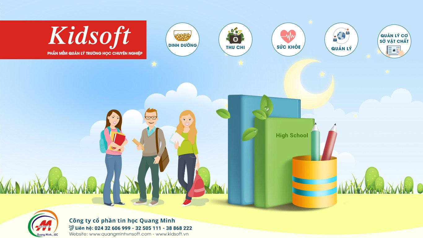 Phần mềm quản lý dinh dưỡng Kidsoft