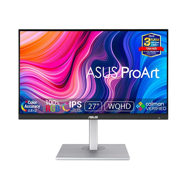 Màn hình đồ họa Asus ProArt PA278CV/P (27.0Inch/ 2K (2560×1440)/ 5ms/ 75HZ/ 350cd/m2/ IPS/ Loa/ USB-C)