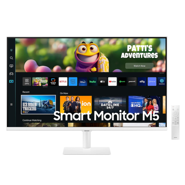 Màn hình thông minh Samsung M5 LS32CM501EEXXV Trắng (31.5Inch/ Full HD/ 4ms/ 60HZ/ 250cd/m2/ VA/ Loa/ Wifi/Bluetooth)