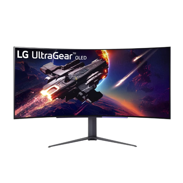 Màn hình gaming LG UltraGear 45GR95QE-B (44.5Inch/ UWQHD (3440×1440)/ 0,03ms/ 240Hz/ 400cd/m2/ IPS/ Loa)