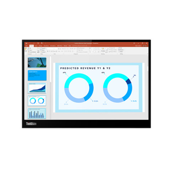 Màn hình di động Lenovo Think Vision M14d 63AAUAR6WW (14.0Inch/ 2.2K (2240×1400)/ 60HZ/ 300 cd/m2/ IPS/ USB-C)