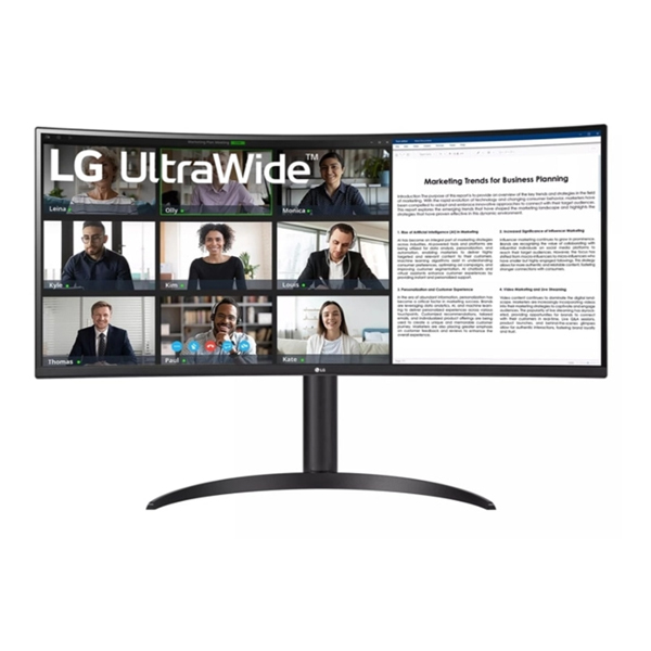 Màn hình cong ultrawide LG UltraGear 34WR55QC-B (UWQHD (3440×1440)/ 34Inch/ 5ms/ 100HZ/ VA)