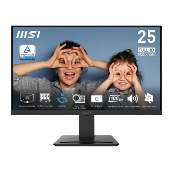 Màn hình MSI PRO MP253 (24.5Inch/ Full HD/ 1ms/ 100HZ/ 300 cd/m2/ IPS/ Loa)