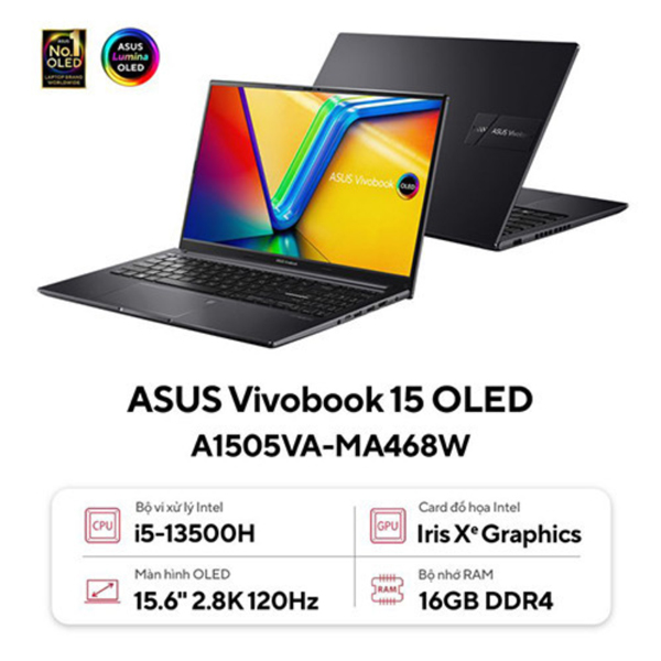 Laptop Asus Vivobook 14 X1404ZA-NK386W (i3 1215U/ 8GB/ 512GB SSD/ 14 inch/ Win11/ Blue)