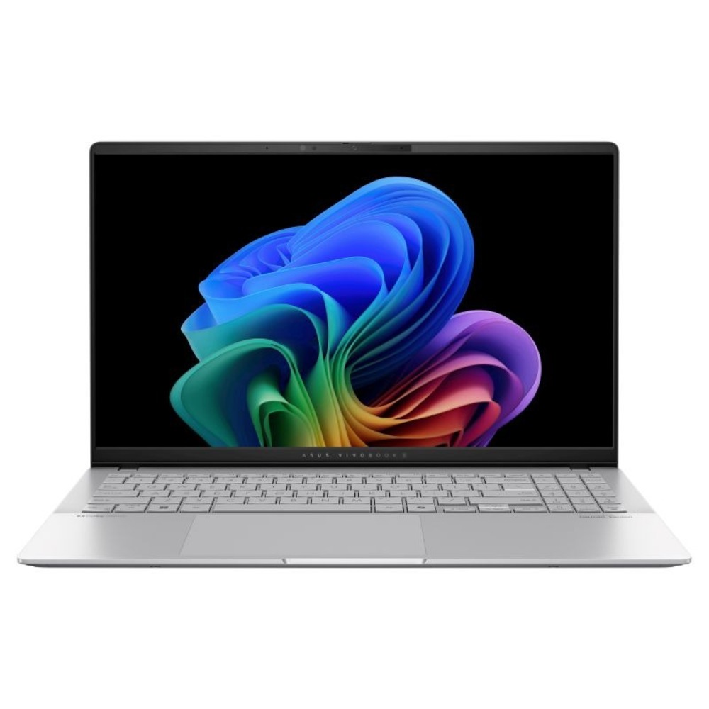 Laptop Asus Vivobook S 15 OLED S5507QA-MA090WS (Snapdragon X1E/ 32GB/ 1TB SSD/ 15.6inch 3K/ 120Hz/ Win 11/ Office/ Bạc/ Vỏ nhôm)